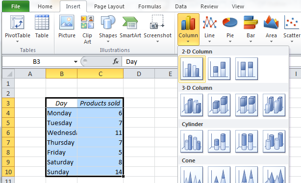 Great Looking Excel Charts